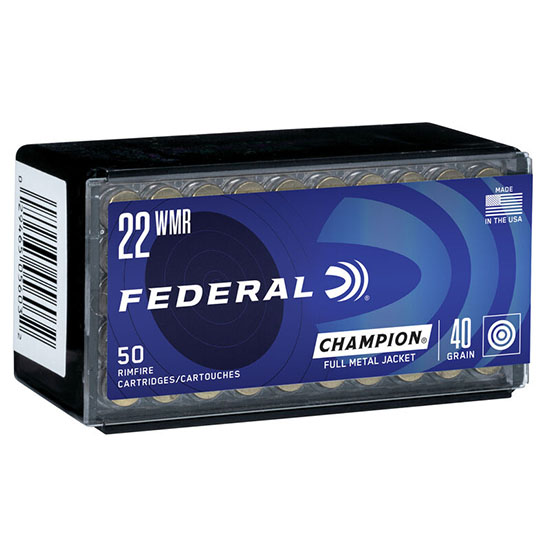 FED CHAMPION 22MAG 40GR FMJ 50/60 - Sale